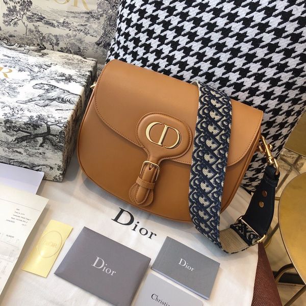 Dior SOFT CALFSKIN BAG large/medium/small C0268A/C0317/C0319 Brown