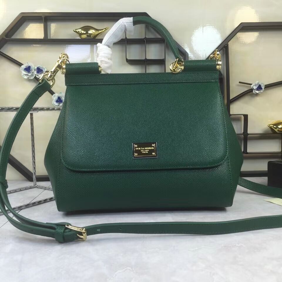 Dolce & Gabbana Origianl Leather 4136 blackish green