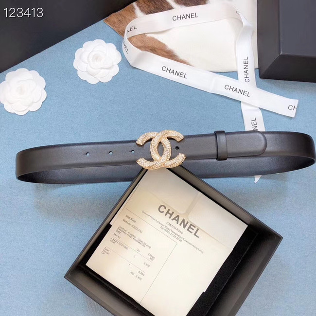 Chanel Original Calf Leather 3602 black