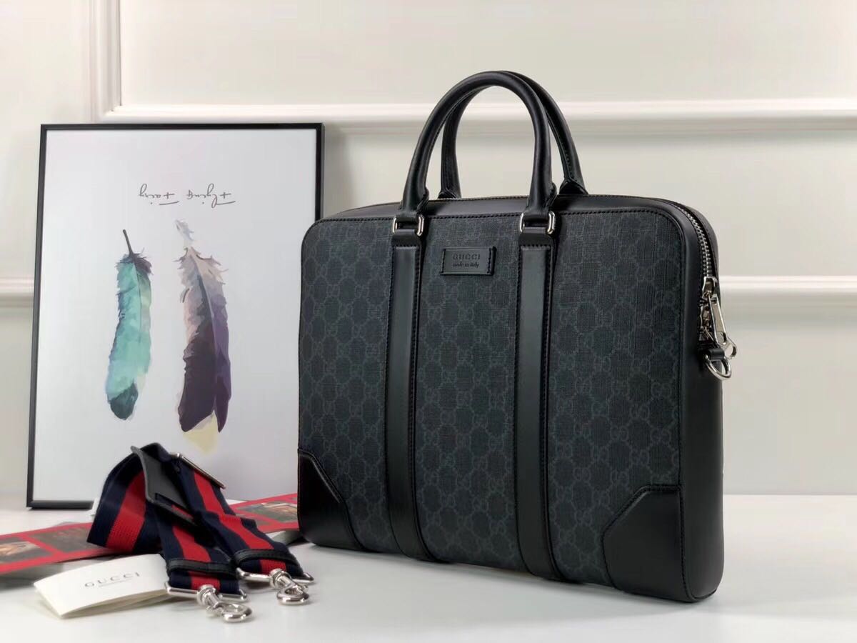 Gucci GG Original Leather tote bag 474135 black