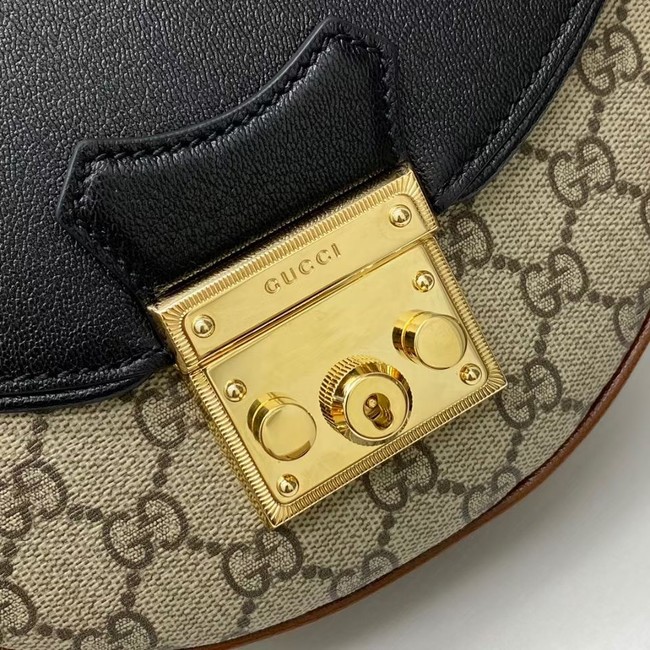 Gucci Padlock small shoulder bag 644524 Brown