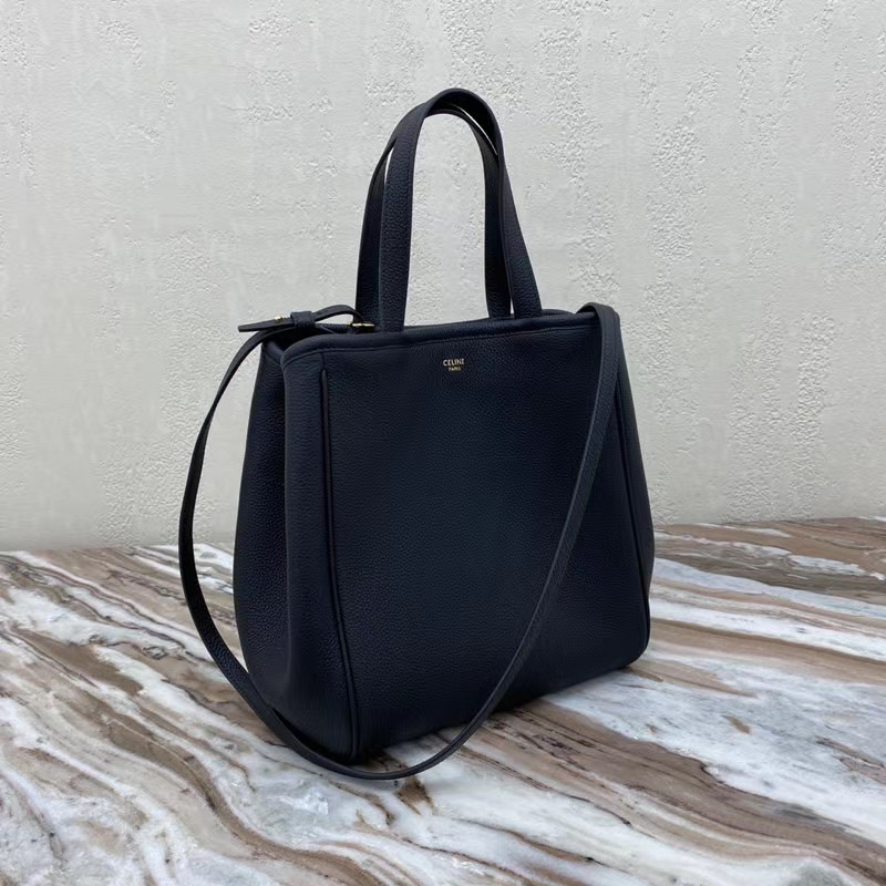 Celine LARGE SOFT BAG IN SUPPLE GRAINED CALFSKIN 55825 black