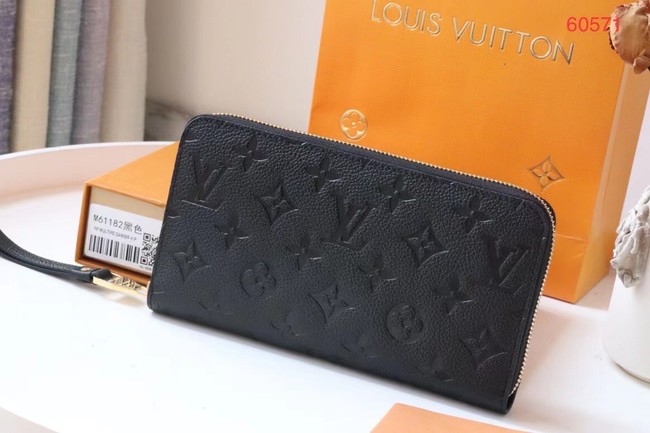 Louis Vuitton Original Monogram Empreinte Wallet M60571 black