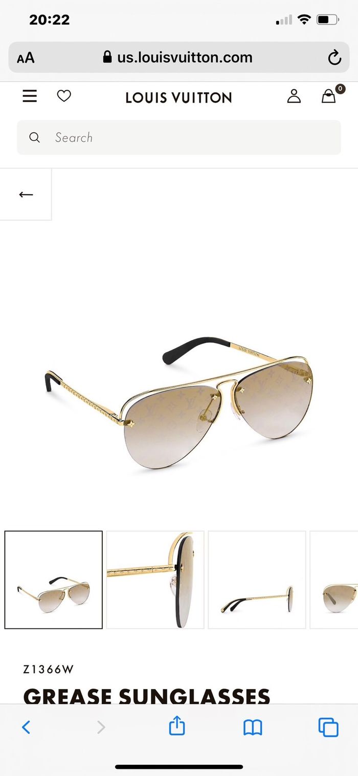 Louis Vuitton Sunglasses Top Quality LV6001_0139