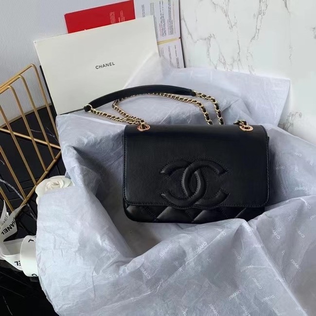 Chanel flap bag AS8830 black