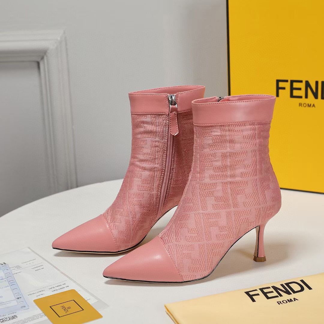 Fendi Shoes FF10578 Pink