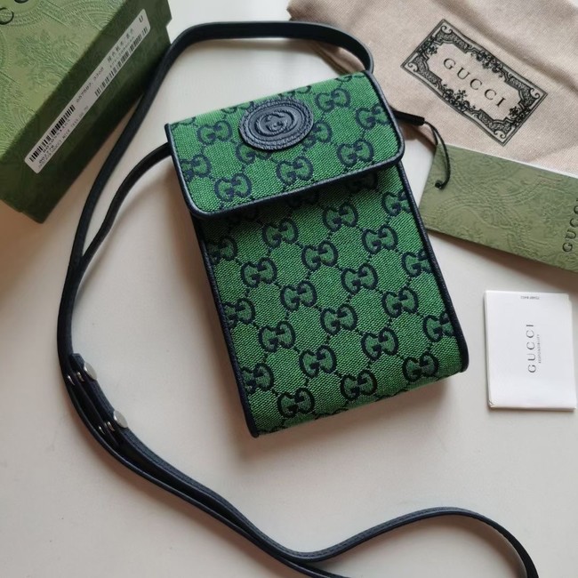 Gucci Horsebit 1955 mini bag 657582 green