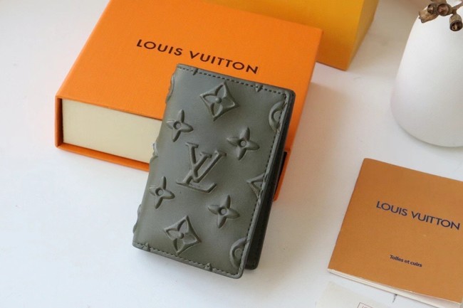 Louis Vuitton POCKER ORGANIZER SLENDER M80508 Khaki