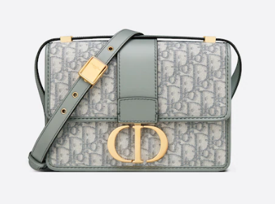 Dior 30 MONTAIGNE BAG Oblique Jacquard M9203UT Gray