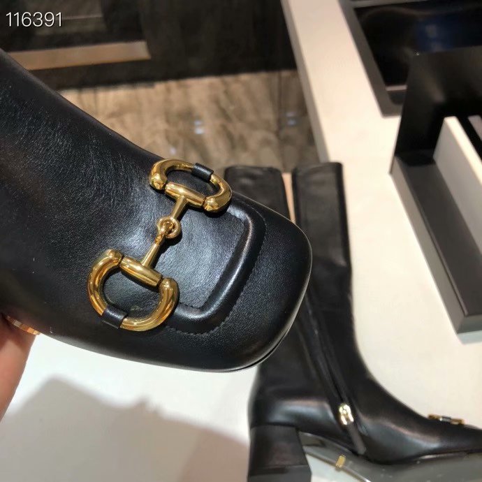 Gucci Womens knee-high boot with Horsebit GG1734LS-1