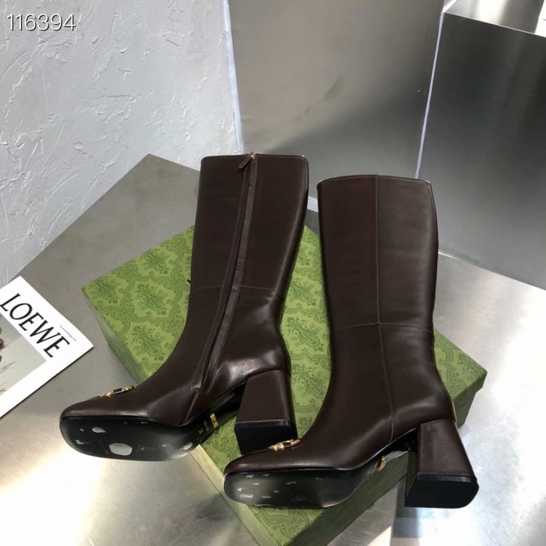 Gucci Womens knee-high boot with Horsebit GG1735LS-1
