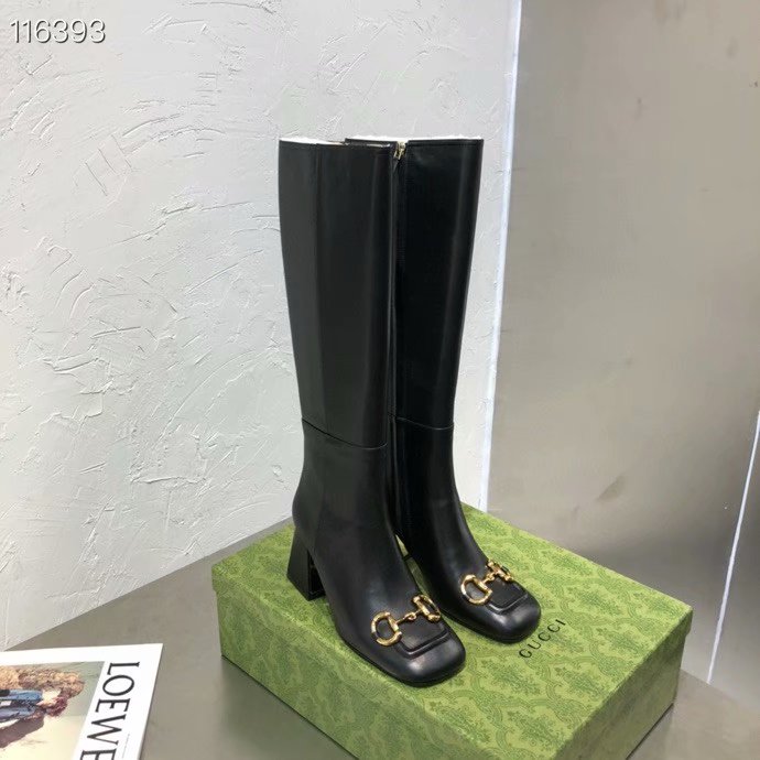 Gucci Womens knee-high boot with Horsebit GG1735LS-2