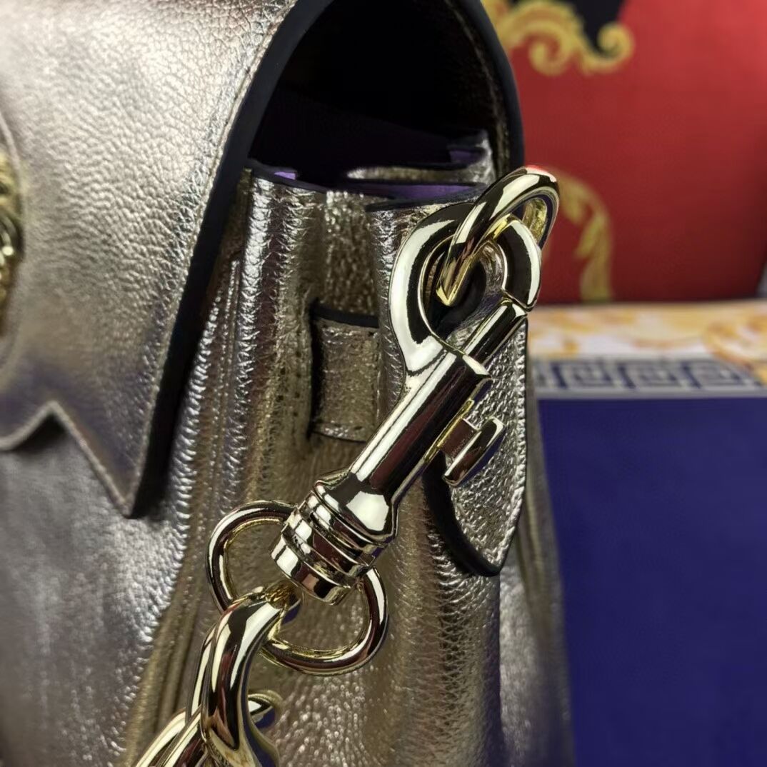Versace Original medium Calfskin Leather Bag FS1041 gold