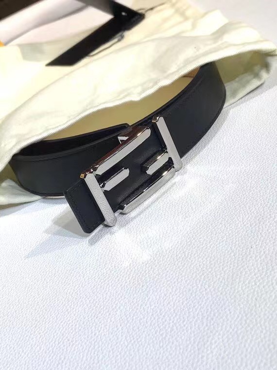 Fendi Leather Belt F2371 30mm