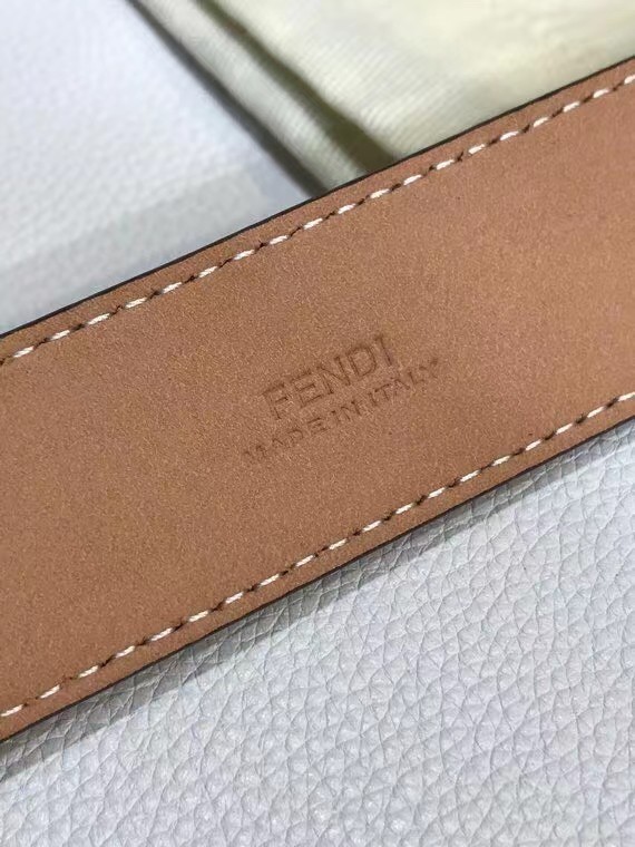 Fendi Leather Belt F2374 30mm