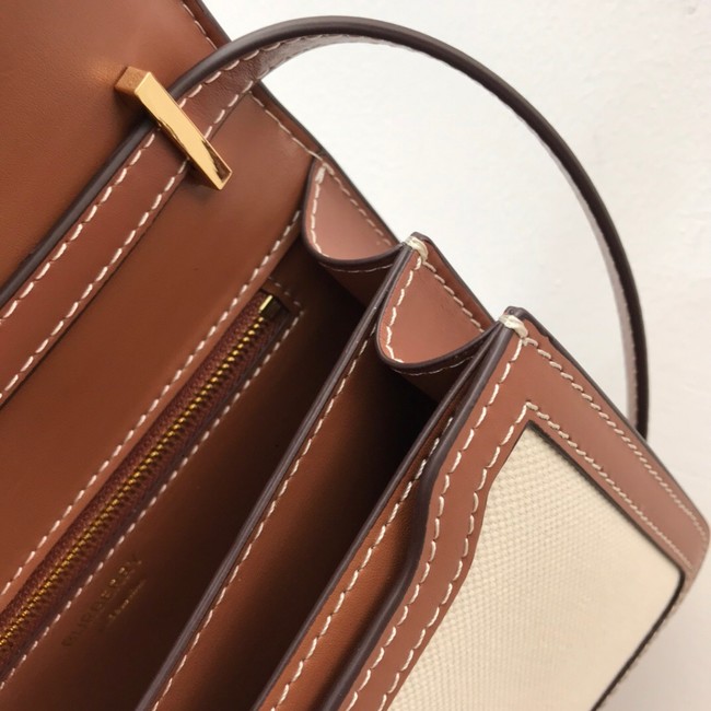 BurBerry Leather Shoulder Bag 80146 brown