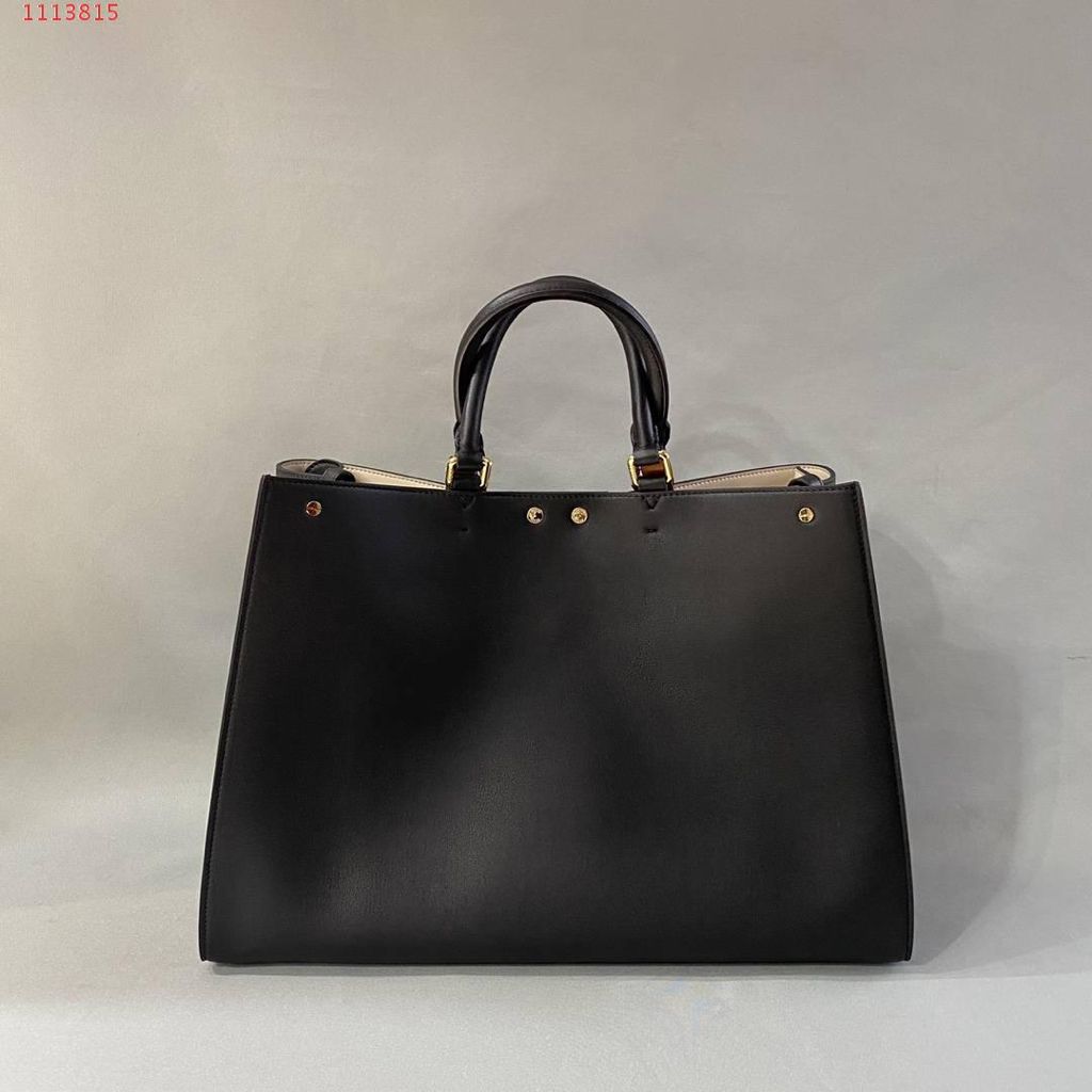 FENDI PEEKABOO ISEEU MEDIUM leather bag 63258 Black