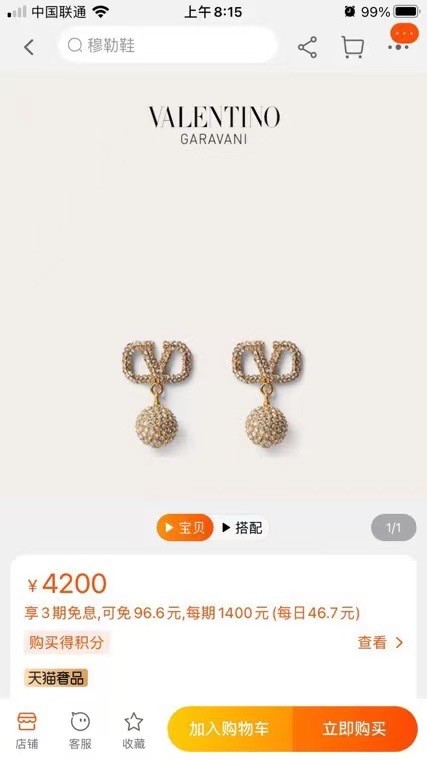 Valentino Earrings CE6746