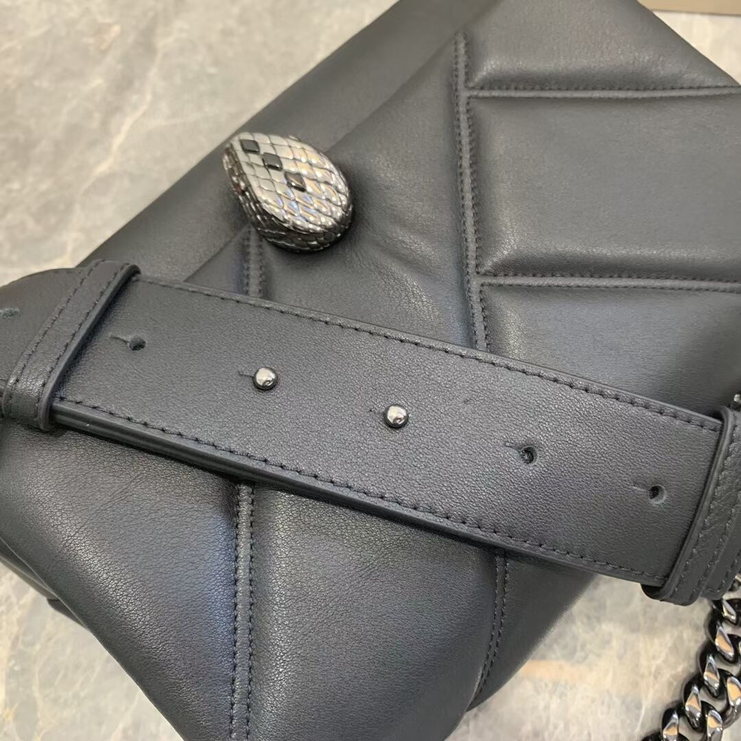 Bvlgari Serpenti Forever leather crossbody bag B219069 black