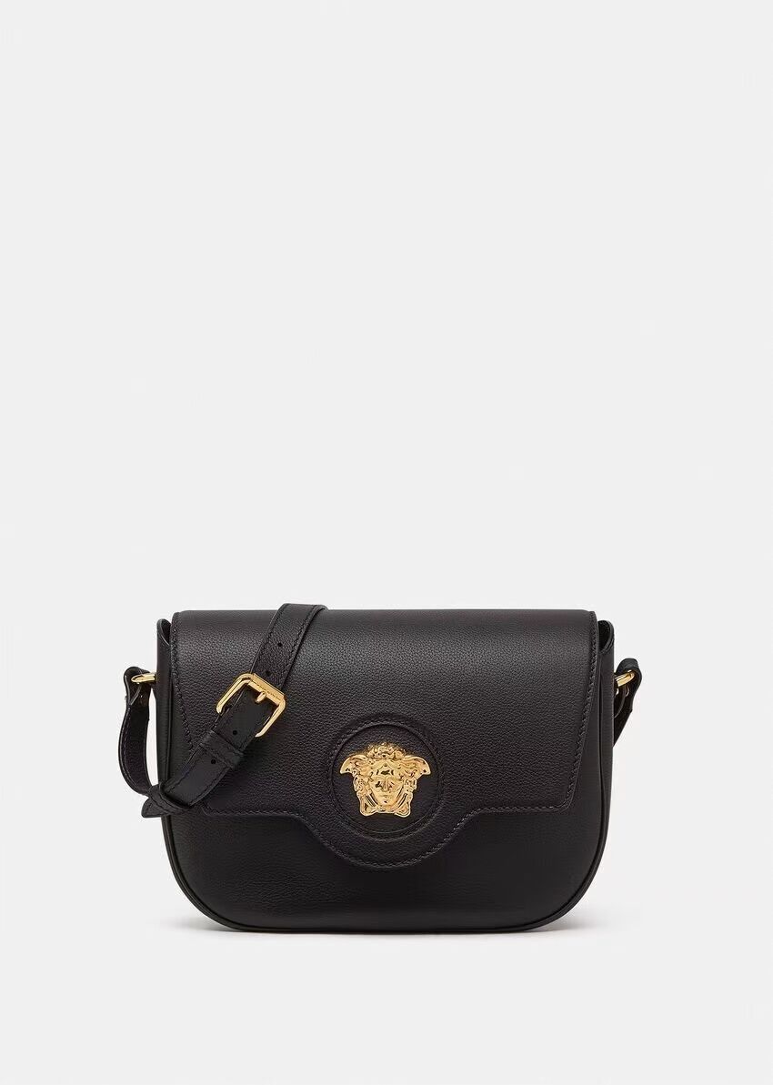 Versace Original medium Calfskin Leather Bag FS1067 black