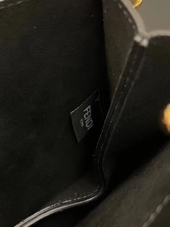 FENDI TOUCH leather bag 8BT349AHK2 black