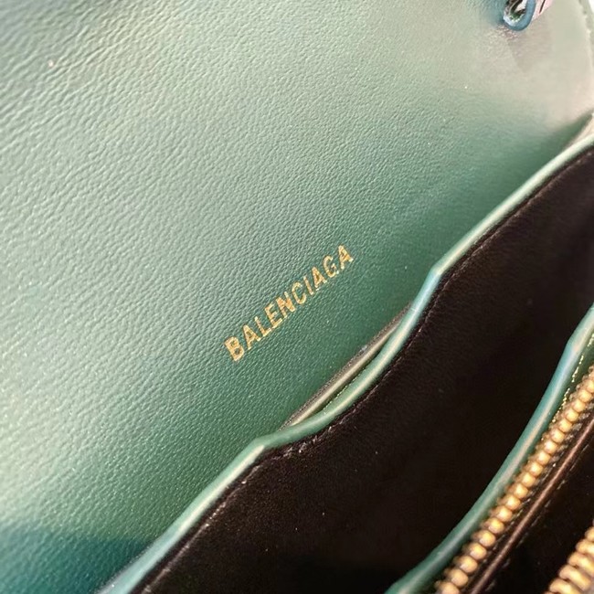 BurBerry Leather Shoulder Bag 80195 green