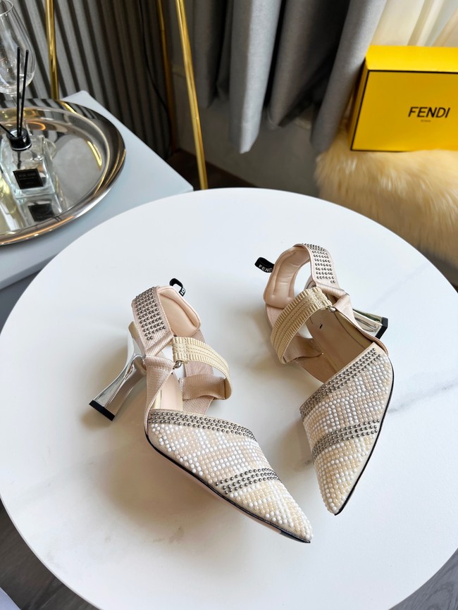 Fendi Shoes 91043-4 Heel height 8CM