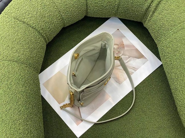 Chanel SMALL Lambskin Shoulder Bag SS2088 gray