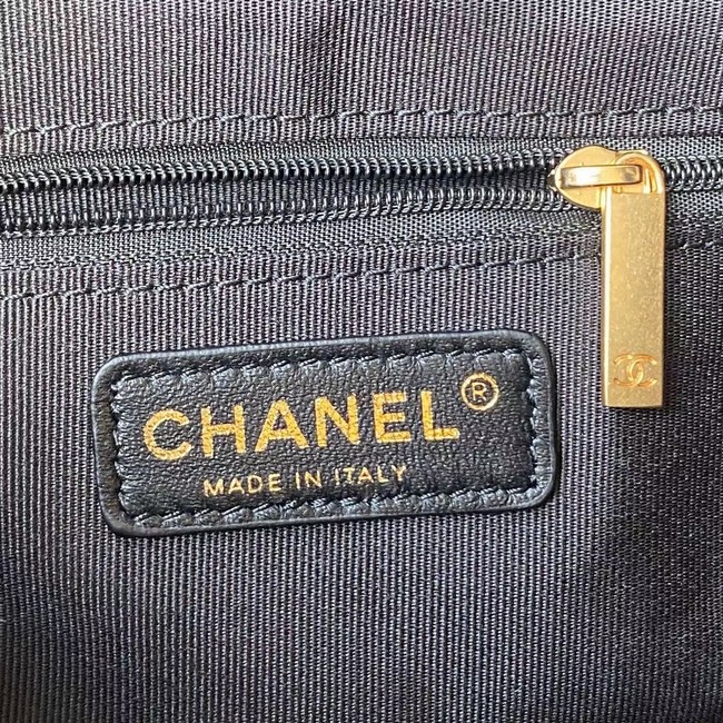 Chanel Lambskin Shoulder Bag AS2977 black