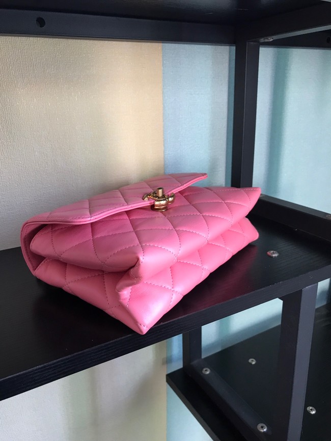 Chanel Flap Lambskin Shoulder Bag AS3011 pink