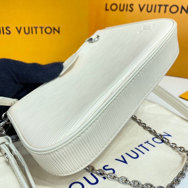 Louis Vuitton EASY POUCH ON STRAP M80471 WHITE