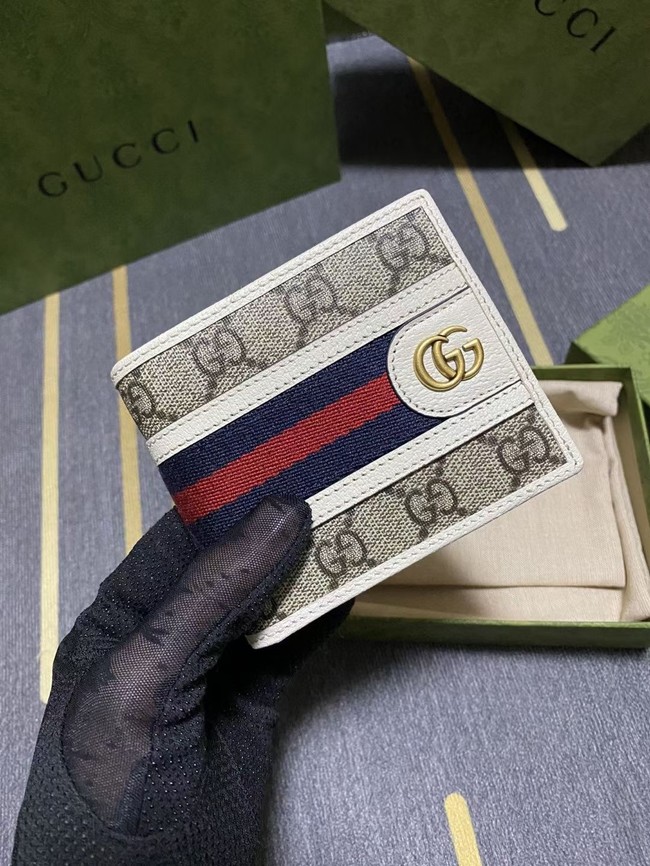Gucci Ophidia GG wallet 597606 white