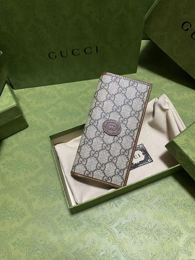 Gucci Ophidia GG wallet 672947 brown