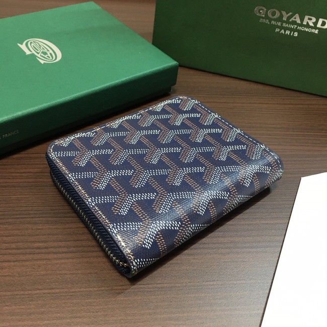 Goyard Card case G9982 dark blue
