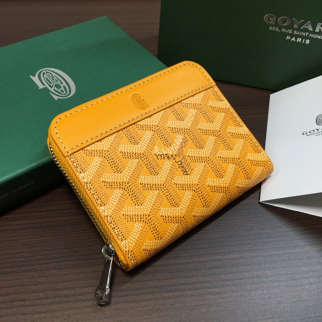 Goyard Card case G9982 yellow