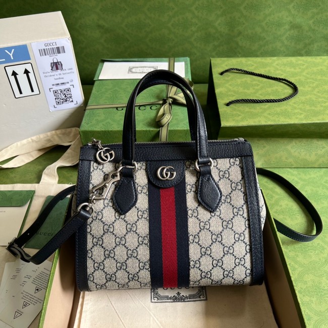 Gucci Ophidia small GG tote bag 547551 blue