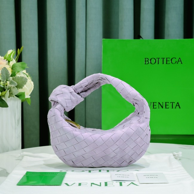 Bottega Veneta Mini intrecciato suede top handle bag 651876V1 Mirth Washed