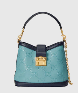 Gucci Small GG shoulder bag 675788 Light blue