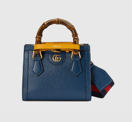Gucci Diana mini tote bag 702732 Royal blue