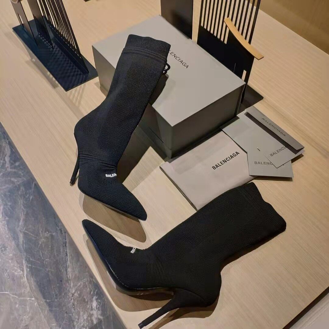 Balenciaga Boots Shoes BA20356 Black