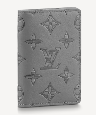 Louis Vuitton POCKET ORGANIZER M81382 Anthracite gray