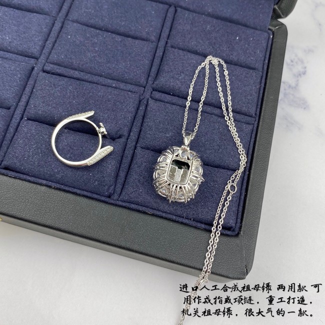 BVLGARI One Set Necklace&Ring CE8237