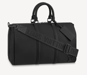 Louis Vuitton KEEPALL BANDOULIERE 40 M57088 black