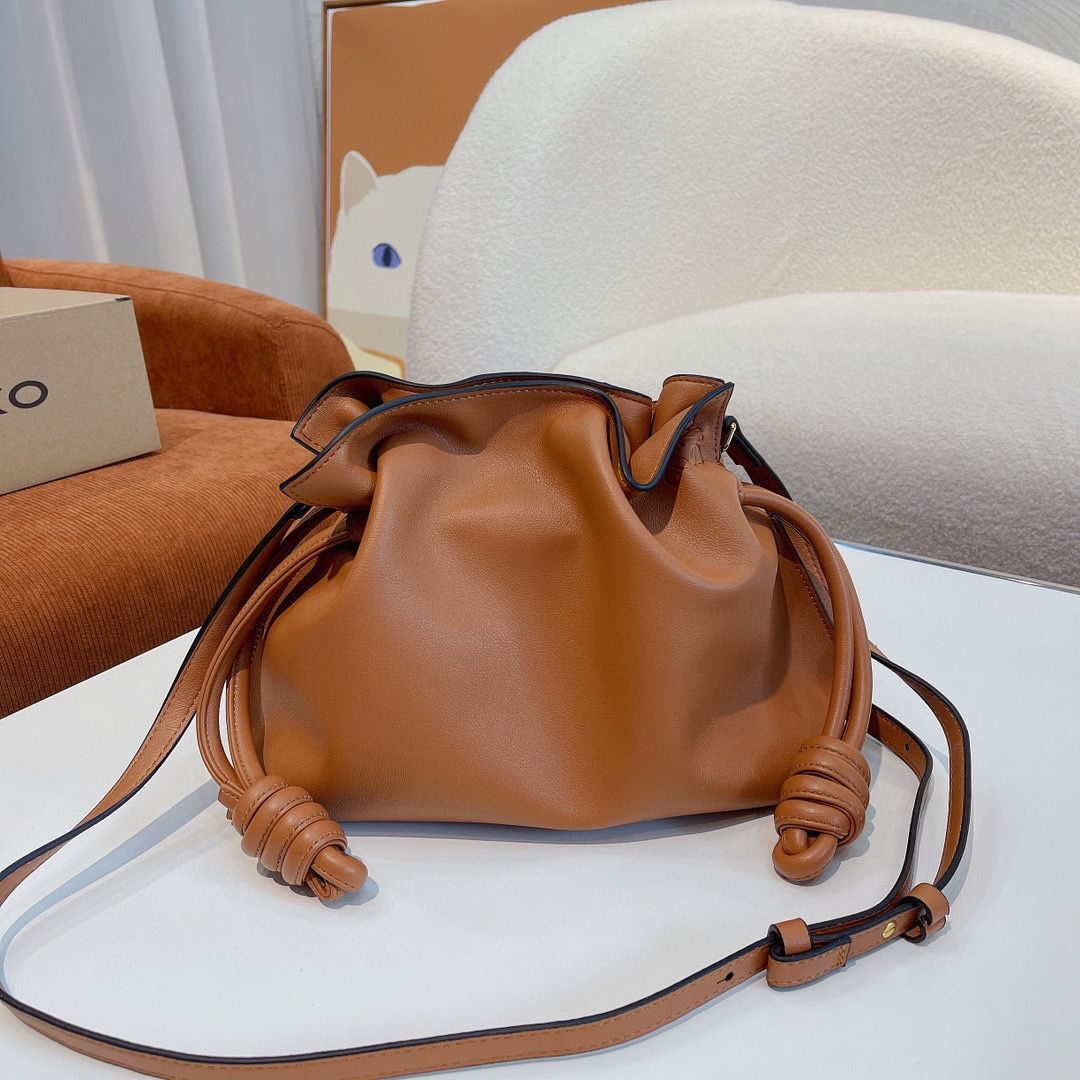 Loewe Lucky Bags Original Leather LE10199 Brown