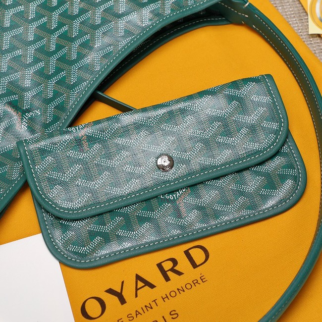 Goyard Calfskin Leather hobo bag G9983 green