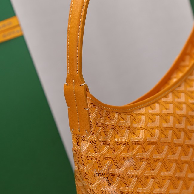Goyard Calfskin Leather hobo bag G9983 yellow