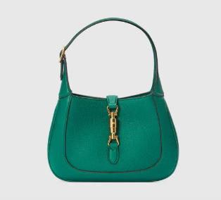 Gucci Jackie 1961 small natural grain bag 636709 Emerald green