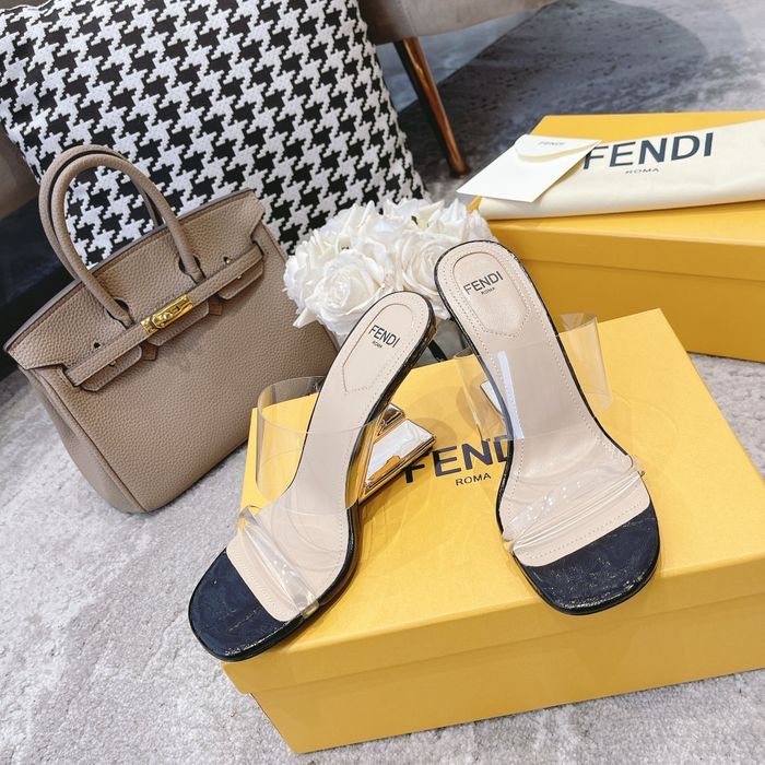 FENDI Shoes FDS00021 Heel 9CM