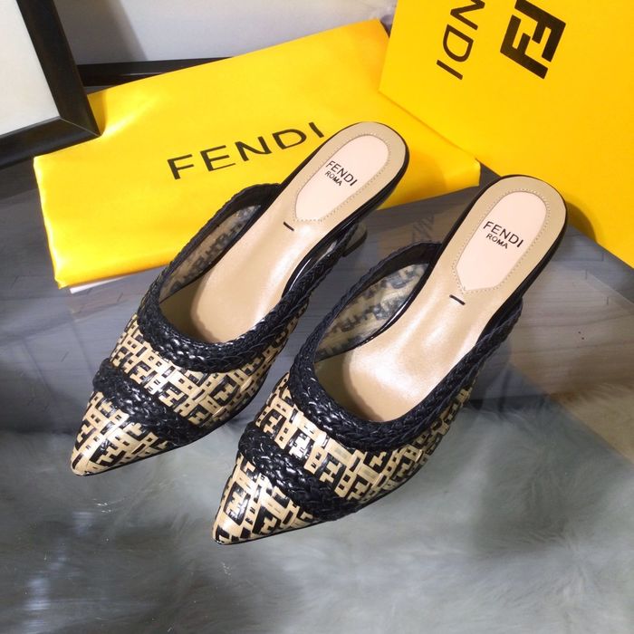 FENDI Shoes FDS00025 Heel 8.5CM