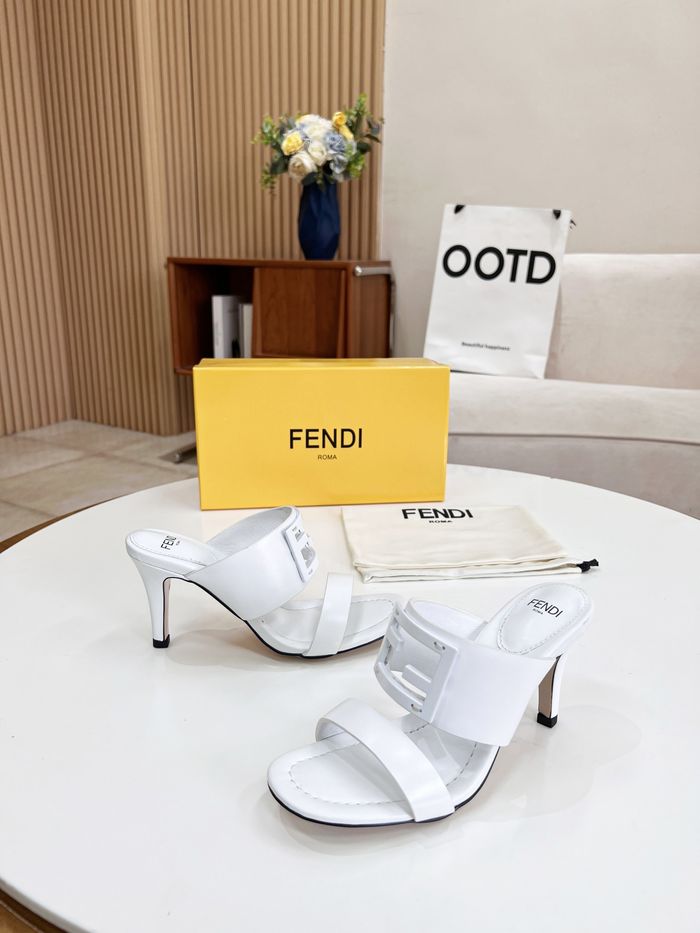 FENDI Shoes FDS00059 Heel 8CM